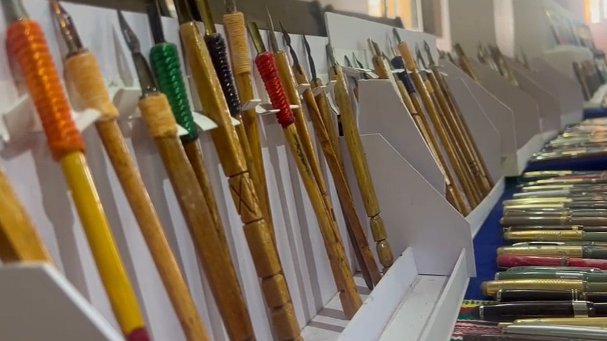 Rare Pen Exhibition at CTN School Showcases 100-Year-Old Writing Instruments and Sustainability Message