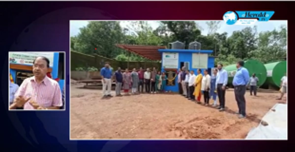 Ravi inaugurates  1.5 TPD garbage treatment plant