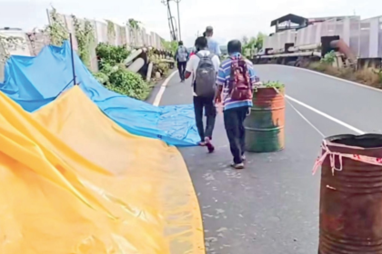 Rawanfond Railway Bridge in Margao Closed After Retaining Wall Collapse