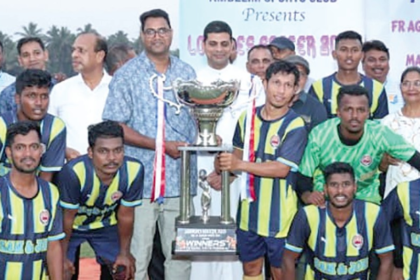 Reagan Costa's 14th-Minute Goal Leads Fr Agnelo YSC to Lourdes Soccer Trophy Victory