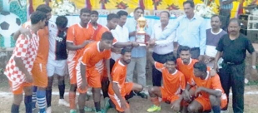 Rebello Pandal lift St Francis Xavier Cup