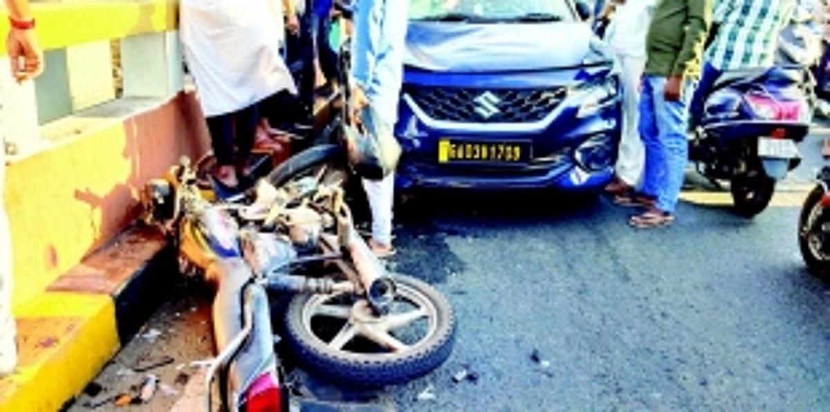 Reckless rent-a-car driving tourist likely to have “killed” Aldona man, on Mandovi Bridge