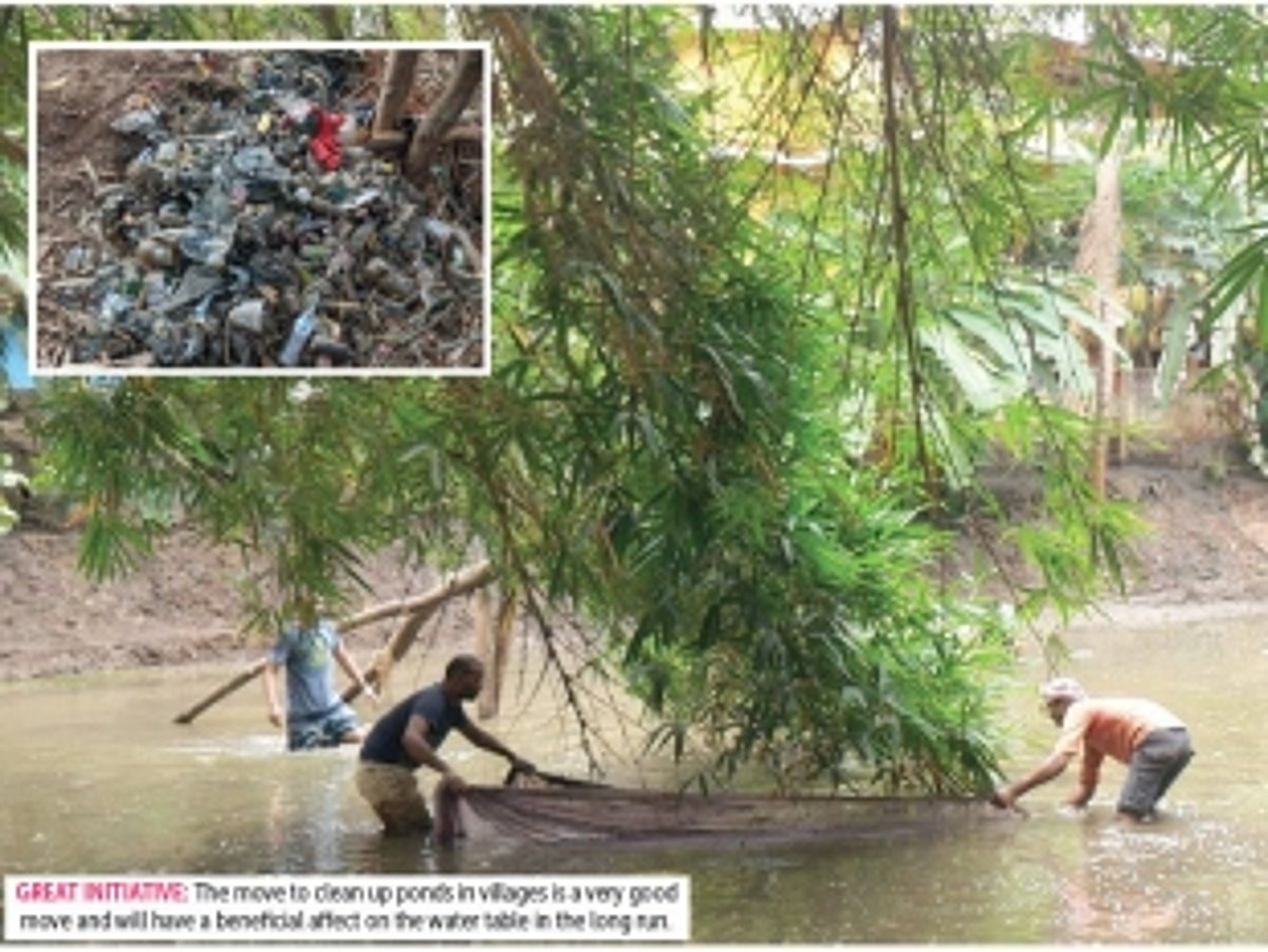 Reclaiming village ponds, with a little help from migrants