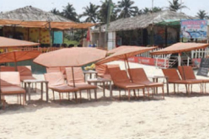 Red flag flies in tourism areas