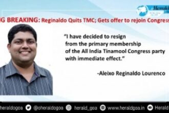 Reginaldo's one-month honeymoon with TMC ends. Quits party in a surprising U-turn