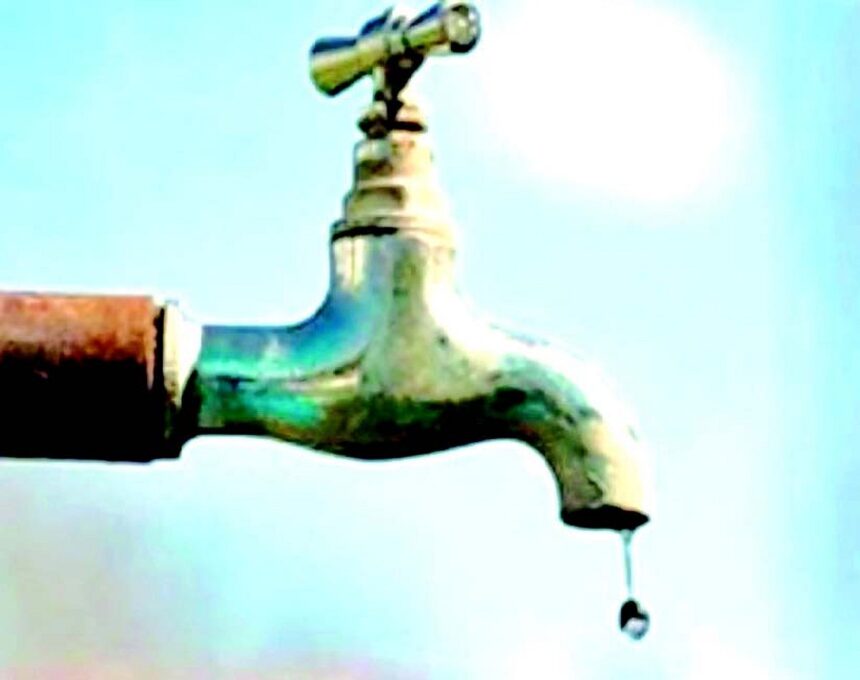 Regularly irregular water supply to Siolim-Sodiem 1 Regularly irregular water supply to Siolim-Sodiem