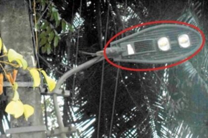 Reinstall LED fixture  in proper direction