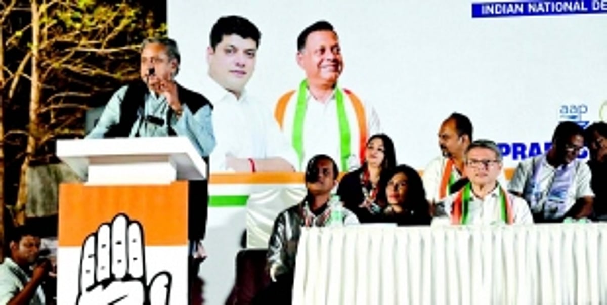 Reject BJP to retain freedom of choice to live life as you want to, Tharoor tells Goans