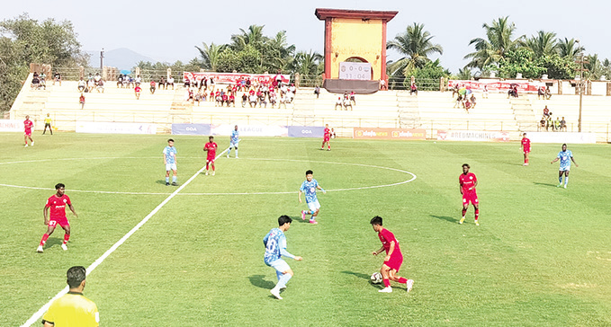Relegation-battling Delhi FC hold
league toppers Churchill Brothers