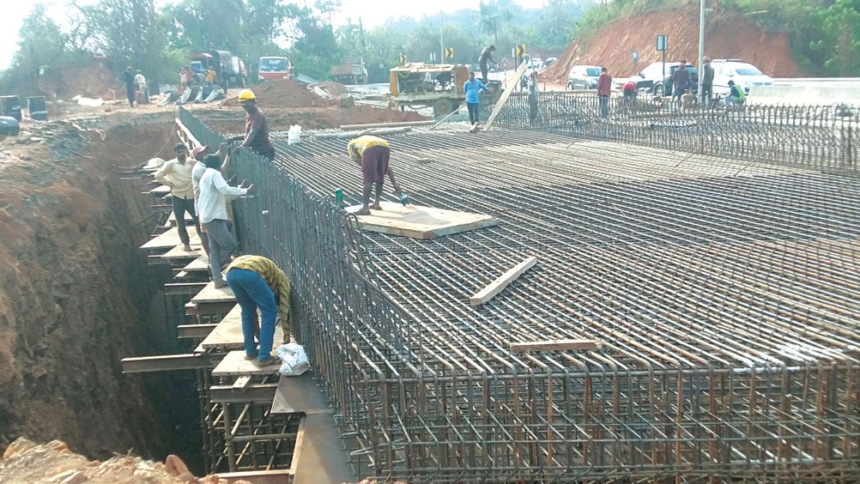 Relief for Bandora Locals as Underpass Nears Completion at KTC Bus Stand on NH4 1 Relief for Bandora Locals as Underpass Nears Completion at KTC Bus Stand on NH4