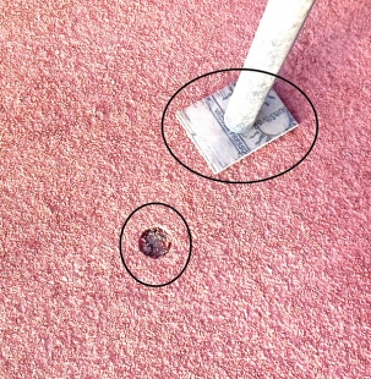 Renewed track damaged