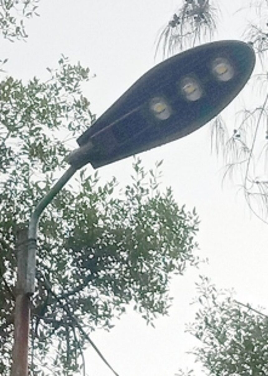 Repair non-functioning fixtures at Adpai jetty