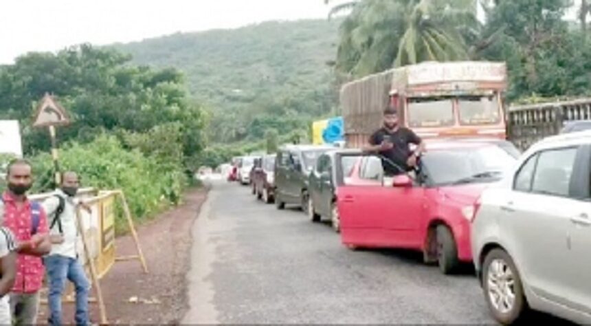 Repair works cause traffic jam on Borim Bridge 1 Repair works cause traffic jam on Borim Bridge
