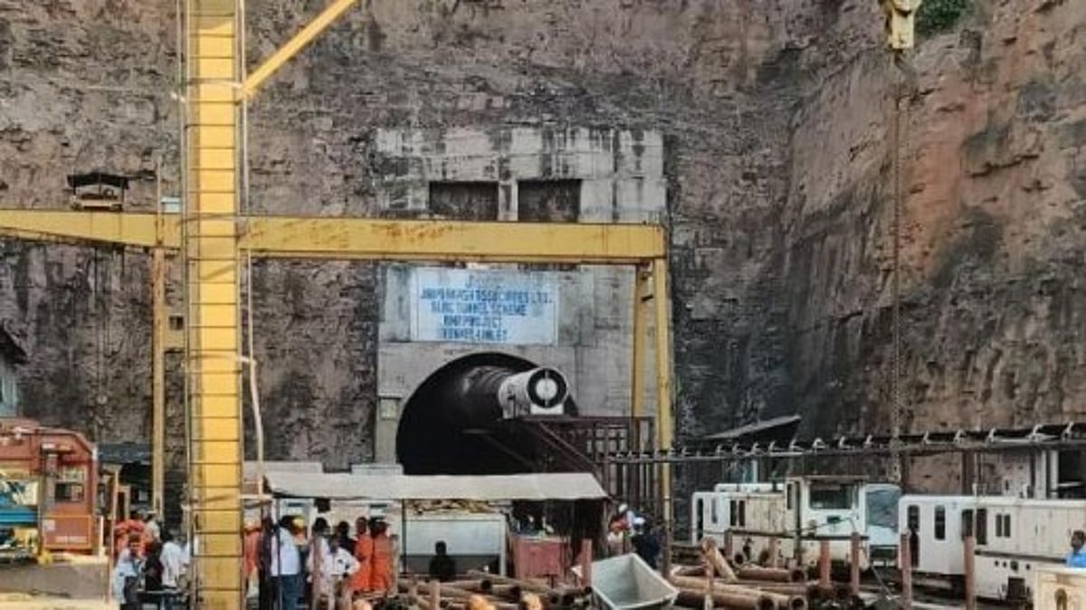 Rescue Efforts Underway for Trapped Workers in Telangana’s SLBC Tunnel Collapse
