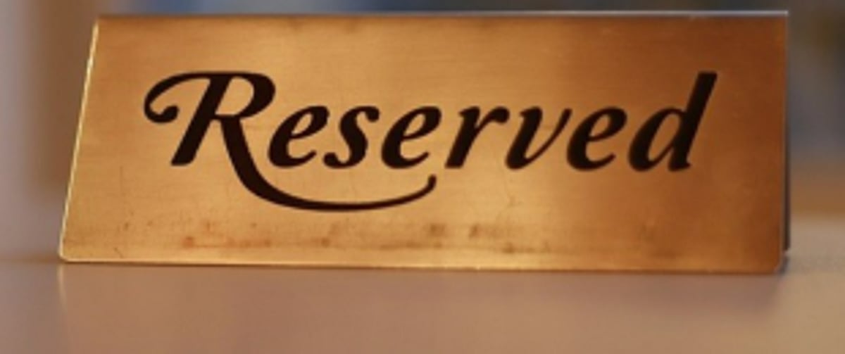 Reserved or Deserved?