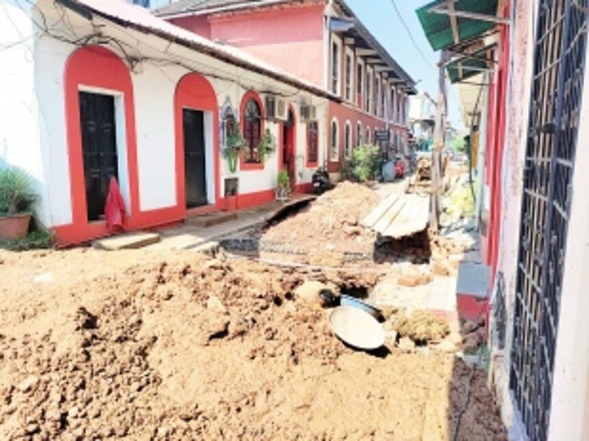 Residents fear Panjim may face worst floods if smart city works are not ready before monsoon