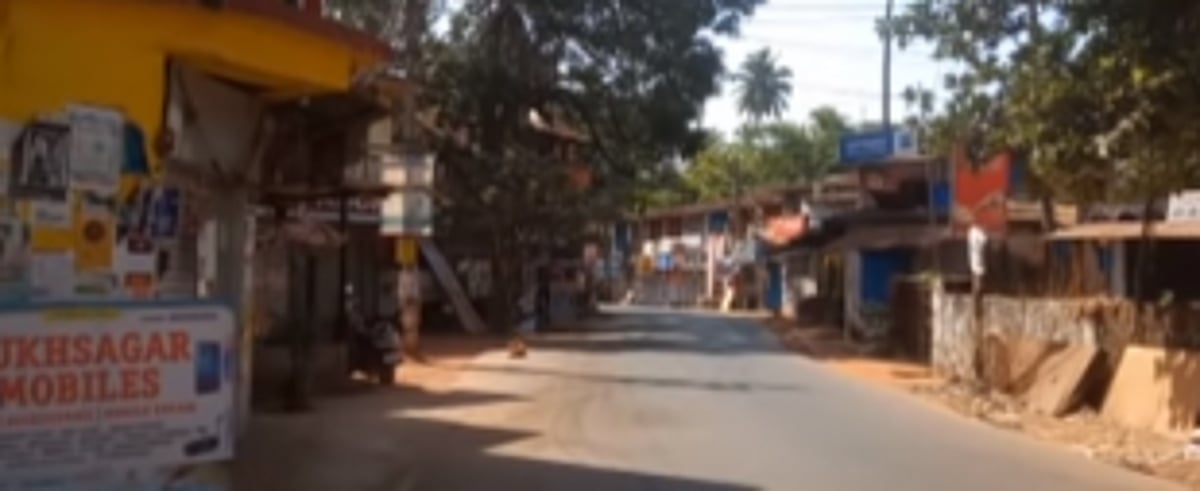 Residents in Bardez, Pernem  stay indoors throughout the day