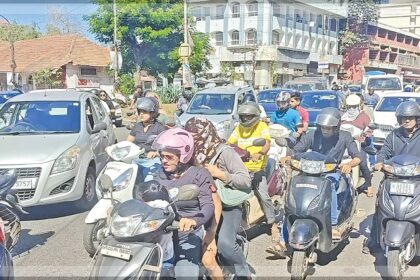 Residents of Margao Struggle with Severe Traffic Congestion Due to Poor Parking Management
