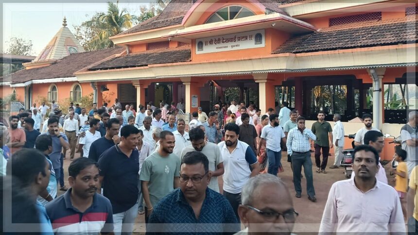 Residents of Mulgao Protest Against Nighttime Mining Activities