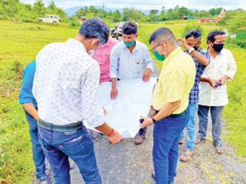 Resurvey of plots of Selaulim evacuees finally commences