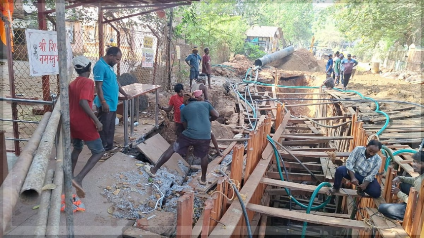 Retaining Gutter Slab Collapse at Taad Maad Shrine in St Inez: Second Incident in 2024 1 Retaining Gutter Slab Collapse at Taad Maad Shrine in St Inez: Second Incident in 2024