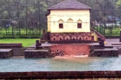 Retaining wall of Tank collapse poses risk to Safa Masjid