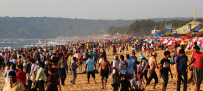 Revellers violate SOPs on Salcete’s beaches!