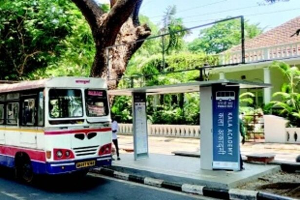 Revenue Min demands rectification of Panjim‘s bus shelter designs