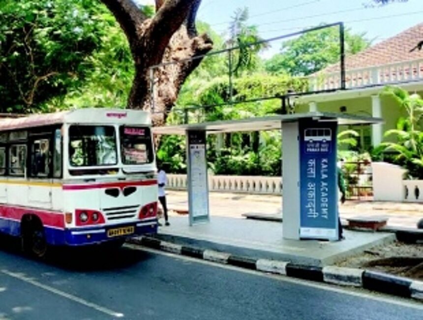 Revenue Min demands rectification of Panjim‘s bus shelter designs