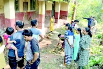 Reviving a legacy: Shilwada-Savoi Verem villagers unite to repair rundown Govt School
