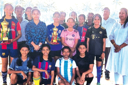 Richylne Fernandes Wins U-15 Football Tie-Breaker Tournament at Kaykee Youth Club