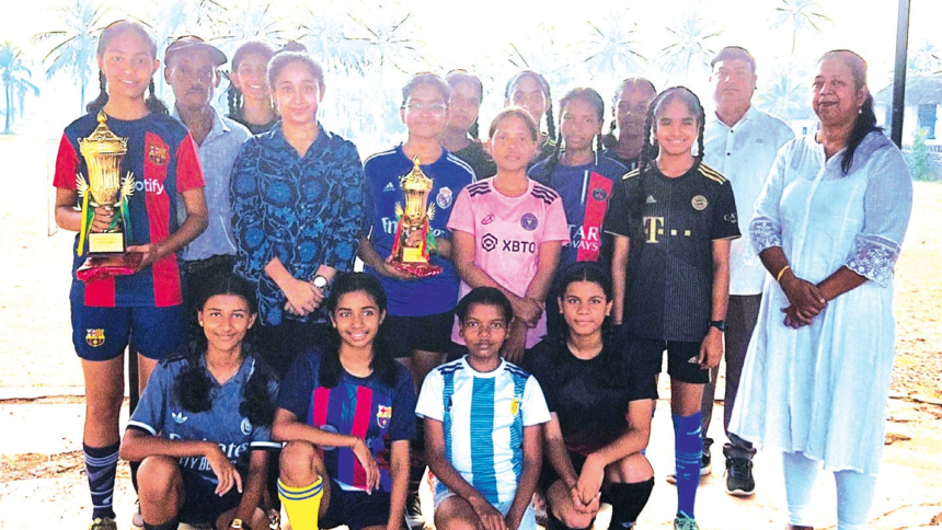 Richylne Fernandes Wins U-15 Football Tie-Breaker Tournament at Kaykee Youth Club