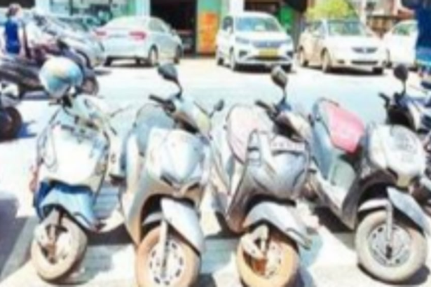 Right-of-way for pedestrians? Not in Margao, where zebra-crossings are parking spaces