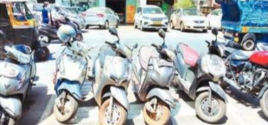 Right-of-way for pedestrians? Not in Margao, where zebra-crossings are parking spaces