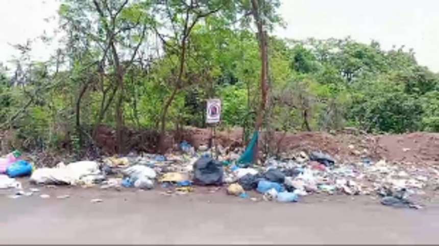 Rise in garbage dumping at Arambol roadside sparks concerns