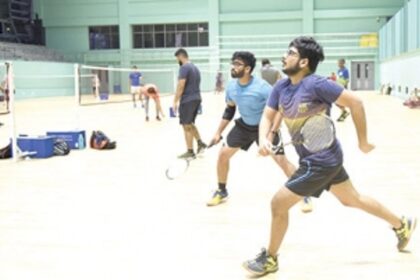Rise of COVID-19 cases has not dampened enthusiasm of shuttlers in Goa