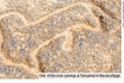 Rivona pre-historic rock carvings neglected