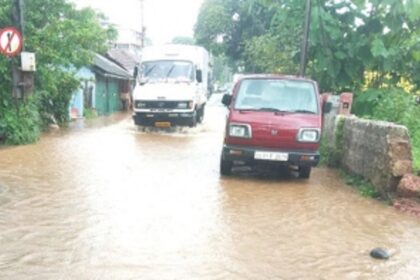 Road flooded, CCMC attributes  it to ‘faulty’ drainage