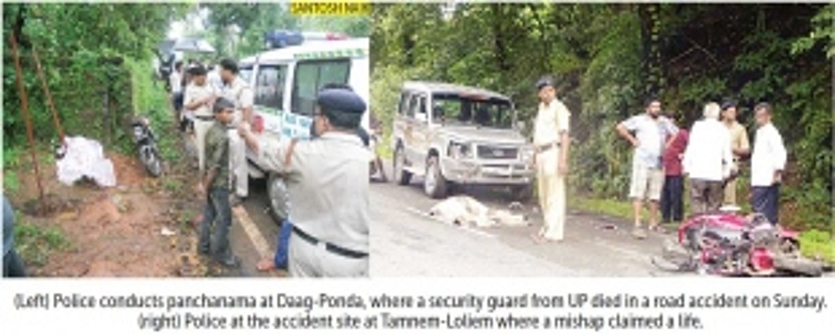 Road mishaps claim three lives in State