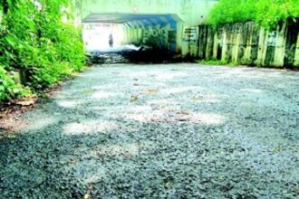 Road needs urgent maintenance