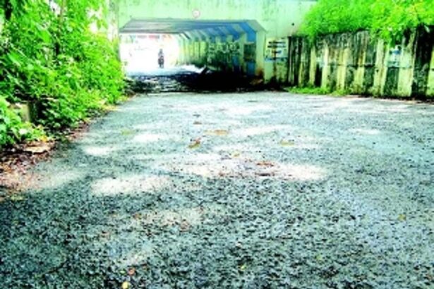 Road needs urgent maintenance