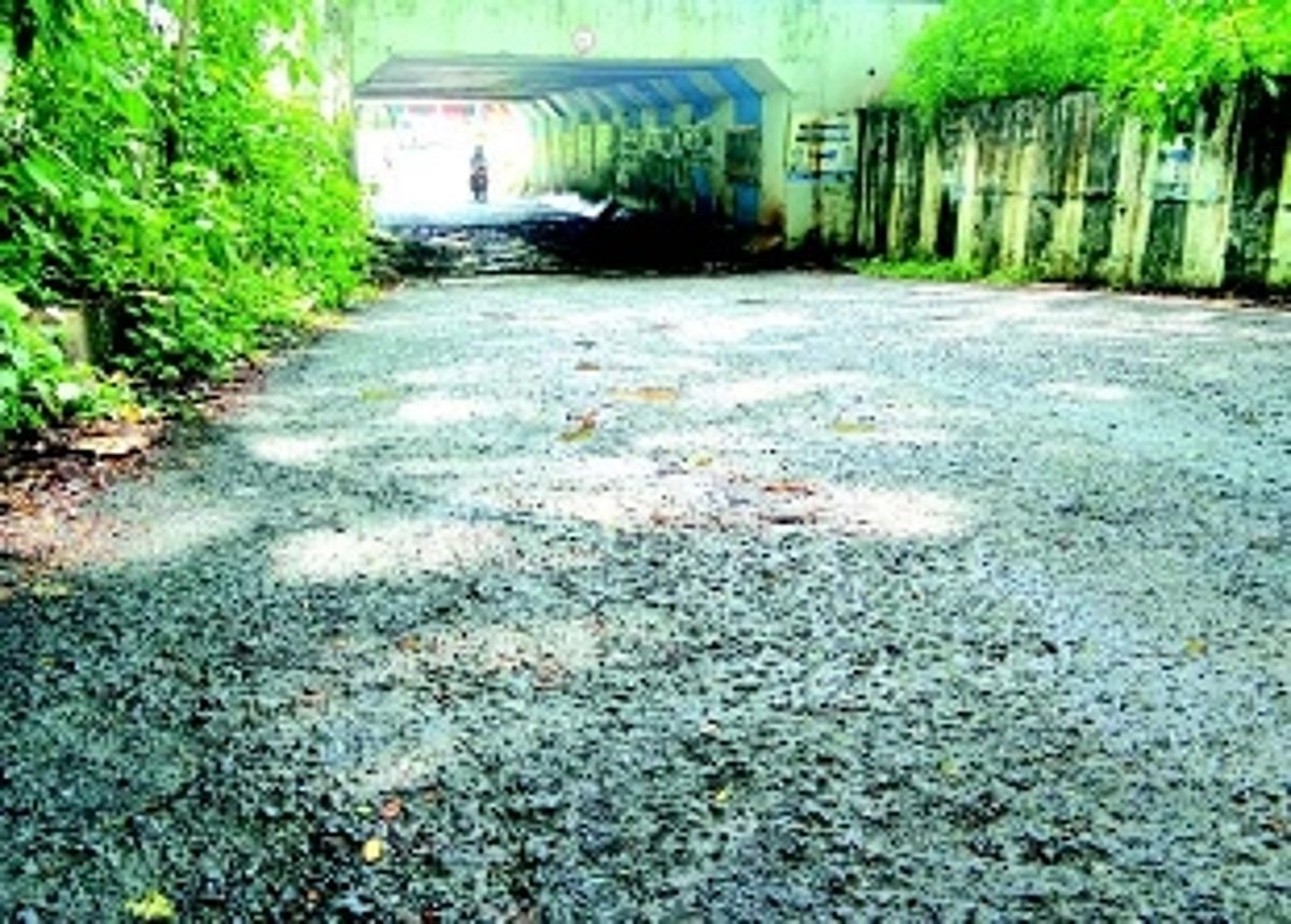 Road needs urgent maintenance