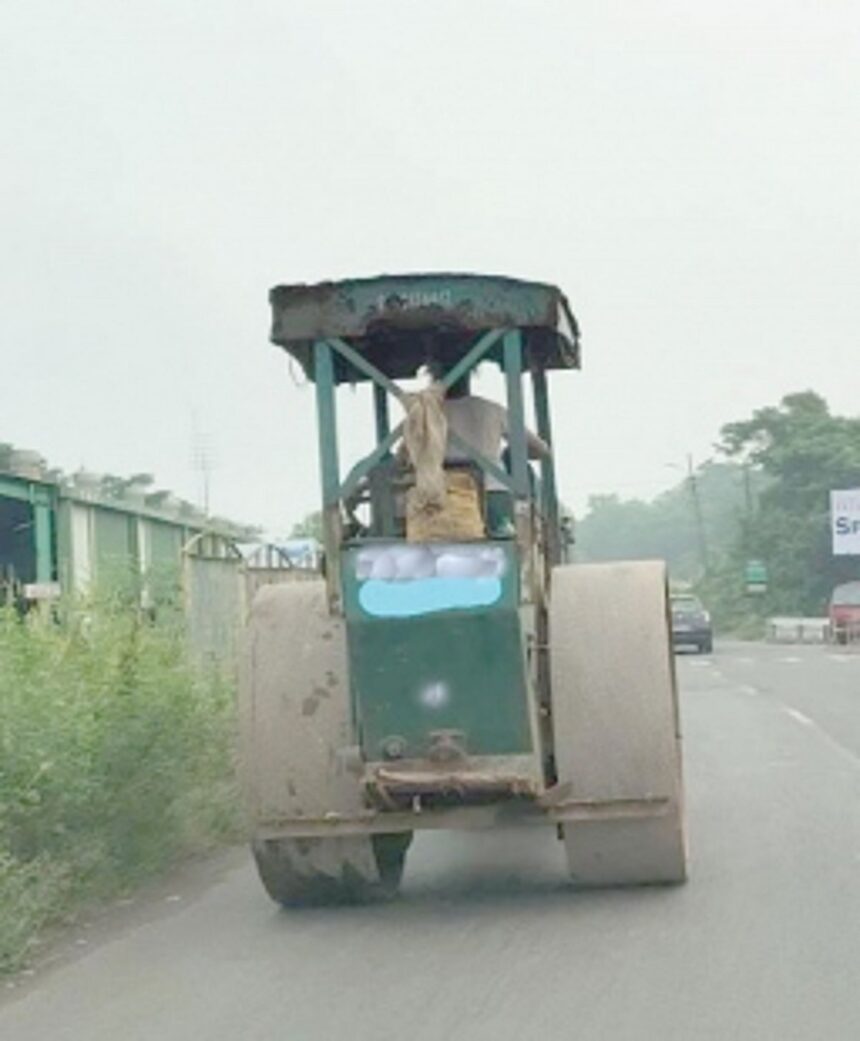 Road roller is an equipment, not a vehicle! 1 Road roller is an equipment, not a vehicle!