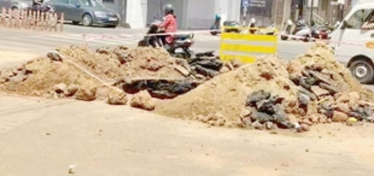 Roads in many parts of Goa still dug up