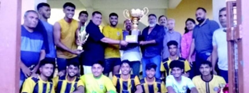 Rodrigues Youth clinch Santano-Silvio memorial trophy