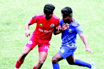 Ronaldo, Samuel & Tufel
star in Goa Police win