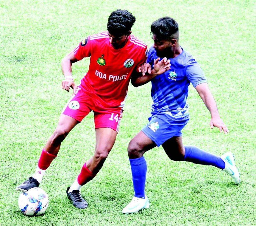 Ronaldo, Samuel & Tufel star in Goa Police win 1 Ronaldo, Samuel & Tufel
star in Goa Police win
