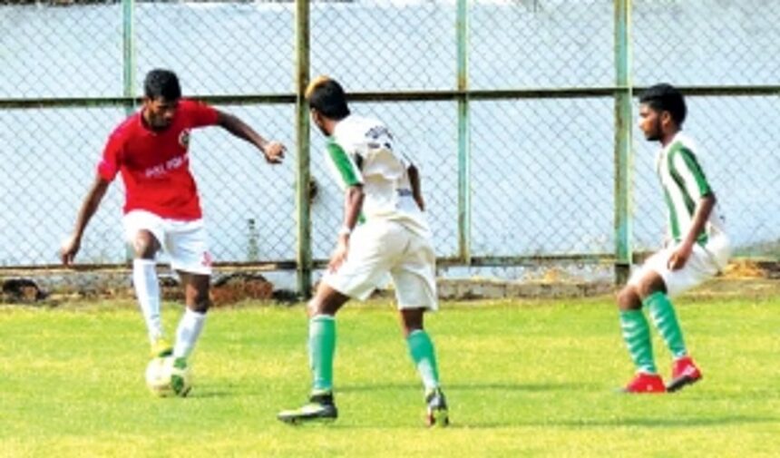 Ronaldo stars in Salgaocar Jrs win against Sesa FA 1 Ronaldo stars in Salgaocar Jrs win against Sesa FA