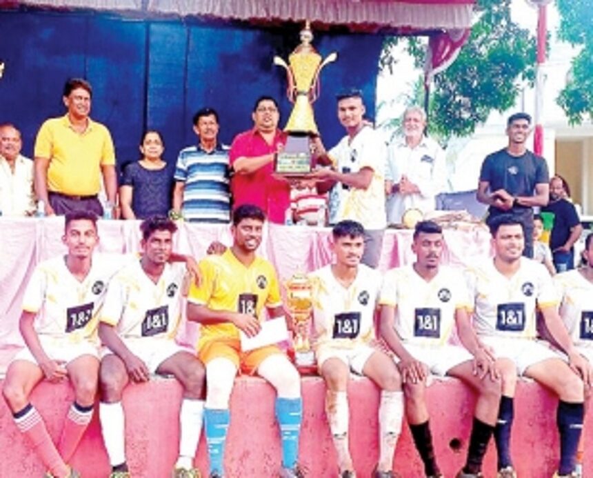 Rosary Boys lift 15th Rebello Pandal trophy