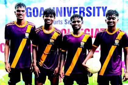 Rosary College, GEC, Khandola Govt College,
CES College, Dhempe & Chowgule move ahead